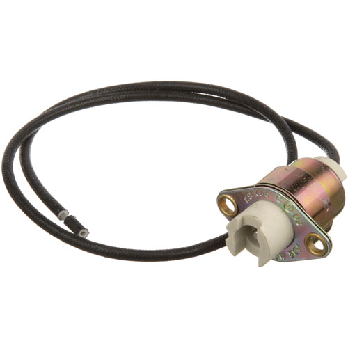 Frymaster 8071415 Element Socket Snap-In Black W/16" Wire Lead #14