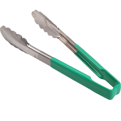 Tong Green/Ss 9.5 In Scallop Grip For Edlund - Part# Edl31013