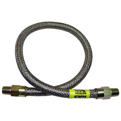 Dormont DOR1650B-36 Gas Connector 1/2" MPT X 36"