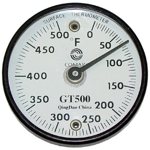 Comark GT500K Magnetic Grill Thermometer, 2" DIA