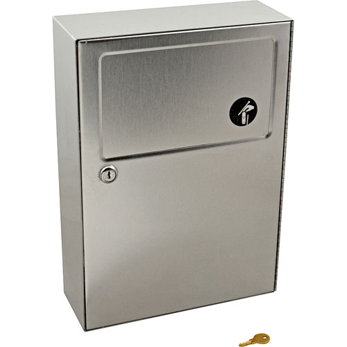 Bobrick 254 Surface Mounted Sanitary Napkin Disposal Unit Classic