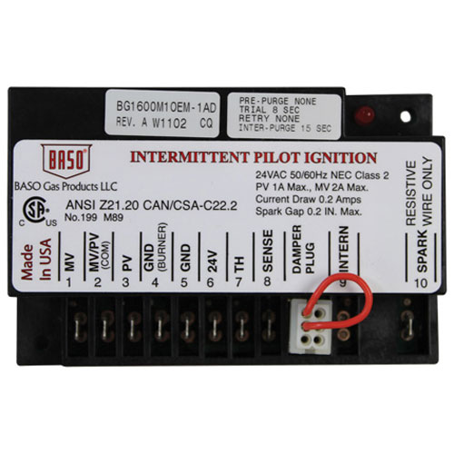 Garland 1269600 Ignition Control