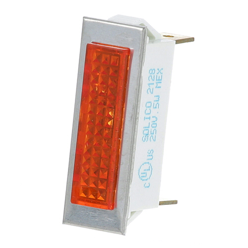 Star 2E-1433B8701 Signal Light 3/8" X 1-5/16" Amber 250