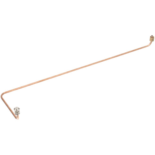 Hobart 421521-00001 1/2" x 1-1/8 Copper Tube Bent W/ Head, Nut & Sleeve