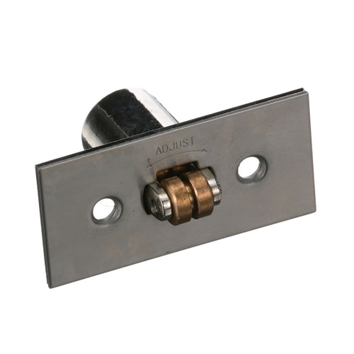 Bakers Pride BKP8716100 1-11/16" MTG Hole Door Rolle W/ 3-1/4" X 1-1/2" Plate