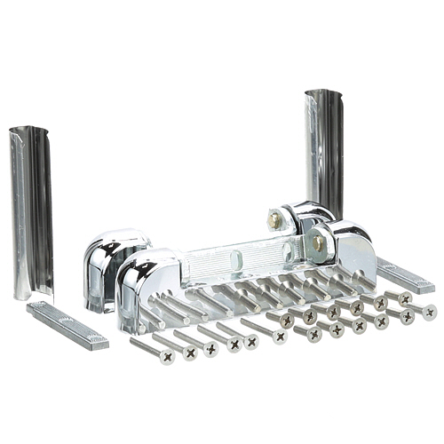 Alto-Shaam ALTHG22338 Chrome Offset Hinge Kit Includes Screws, 1-3/8