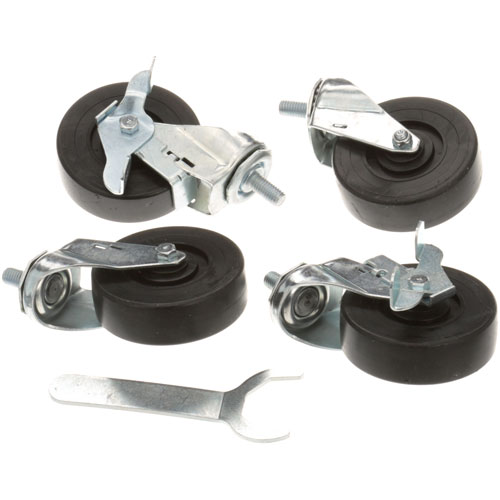 TRUE TRUE830277 Castor Wheels - set 4