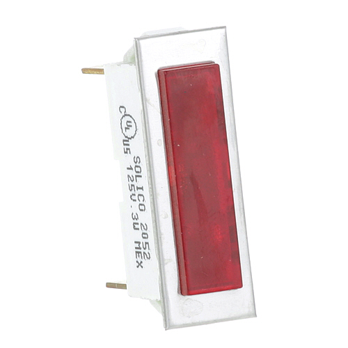 Accutemp AC-4996-2 Signal Light 3/8" X 1-5/16" Red 125V
