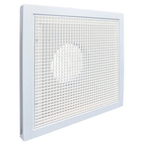 Allpoints 8018519 14" White Filter Grille