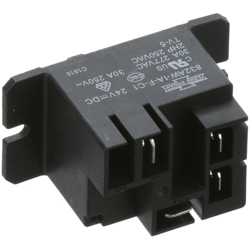 Hatco 02.01.050.00 1 Pole Relay W/ 1.75"CTR Holes, 1/4" and 3/16" Terminals
