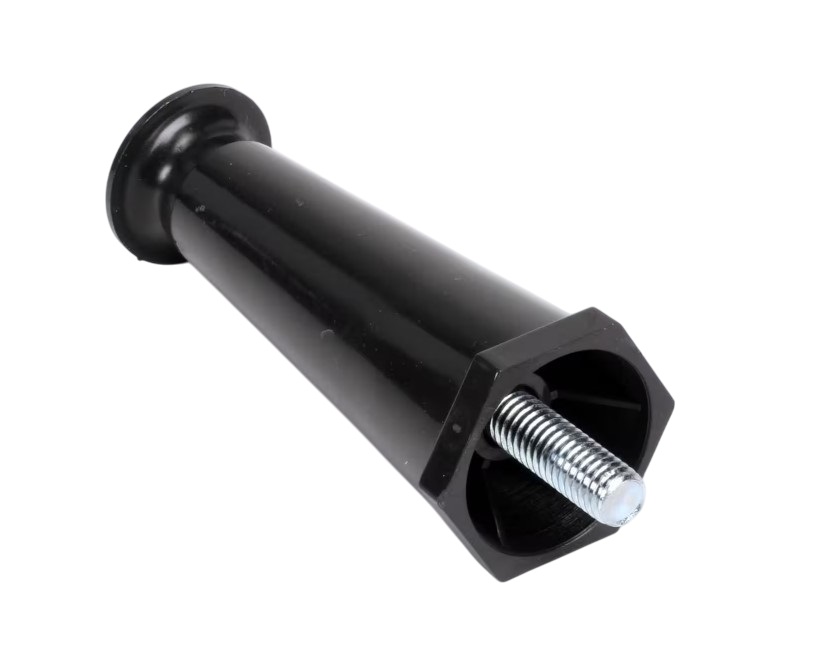 Cleveland 1014501 Convection Steamer Leg Flanged Foot 4" Black Plastic