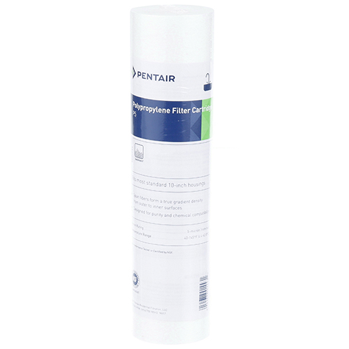 Everpure 910908 5 Micron Spun Polypropylene Filter Cartridge, 9-7/8" X 2-1/2"
