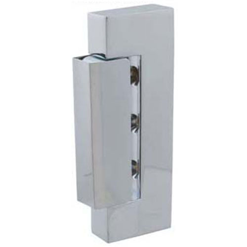Randell HDHNG0706 Chrome Plated Adjustable Edgemount Hinge, 1-1/4" Offset