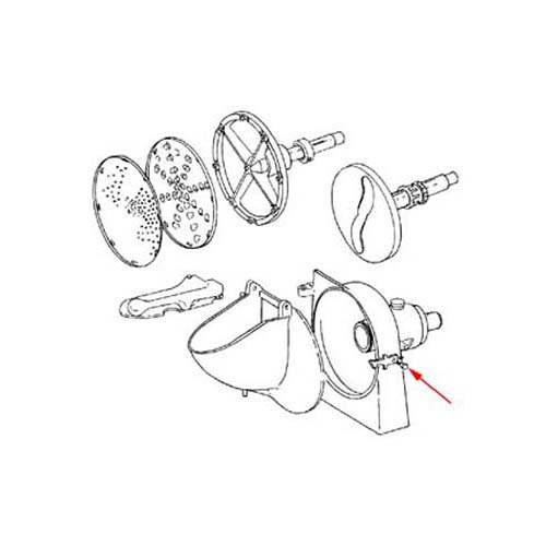 Hobart 00-008917 Latch Screw
