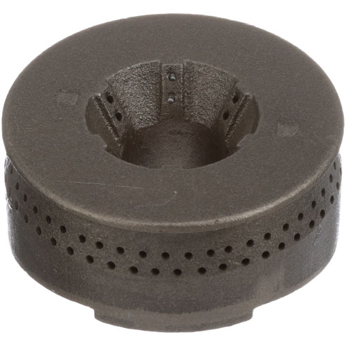 Montague 3371-5 Cast Iron Burner Head 4" DIA, 2-7/8" MT. CTRS, 1/4"-20 Threaded MT. Holes