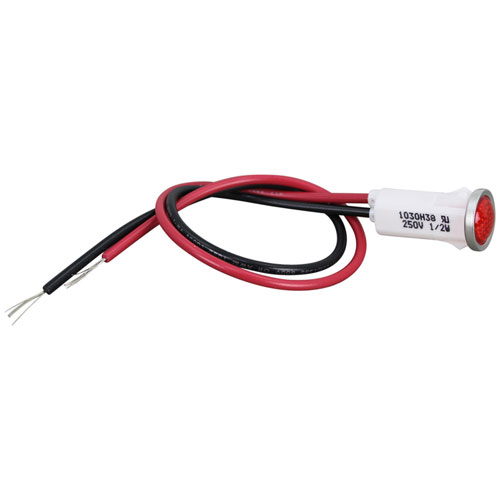 Merco 80003 Red Signal Light 1/2" 250V
