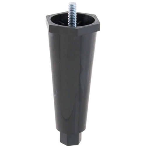 Cecilware M172A Leg , 1/4-20, 4"H, Plst, Black