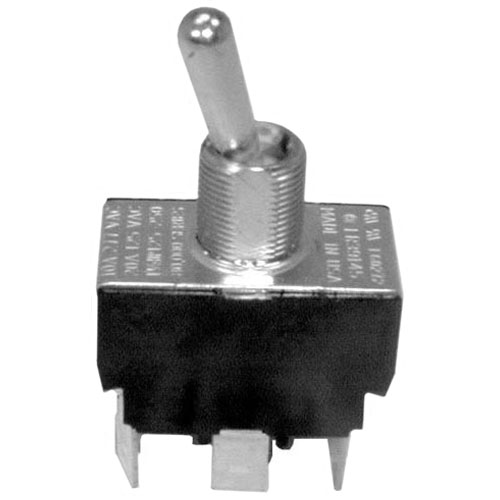 Montague 1292-0 20A/125V DPDT Toggle Switch W/ 6 Terminals & 1/2" Hole Mount, ON/ON