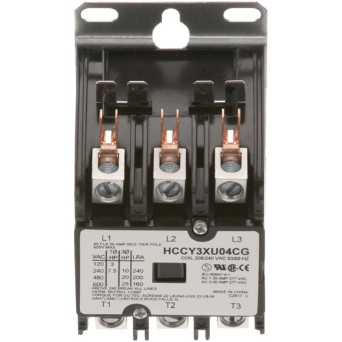 Market Forge S10-5466 3-Pole Contactor 40/50A 208/240V