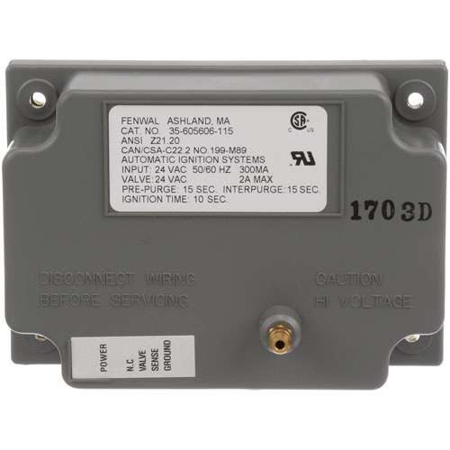 Hobart 354447-1 Ignition Module 5-1/4" X 3-3/4" 24V