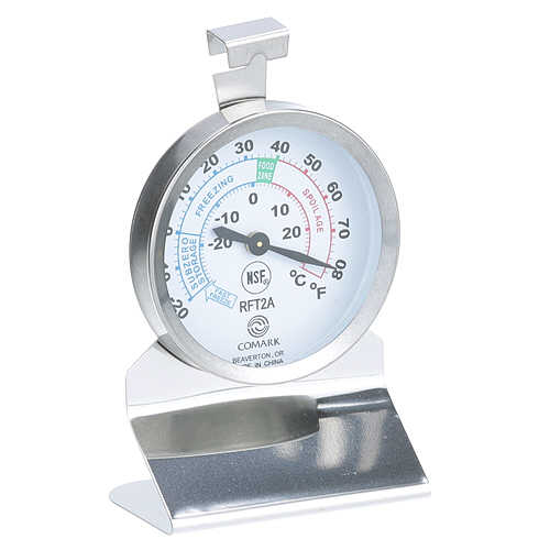 Refrigeration Thermomete 2.25 X 2.25", -20 To 80f For Comark - Part# Rft2a