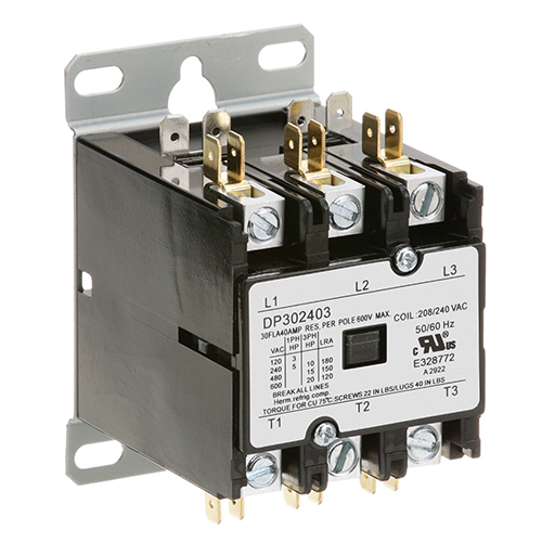 Market Forge 10-5467 Contactor (3 Pole,30 Amp,240V)