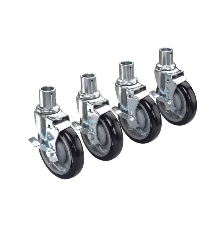 Krowne 28-151S Shelving Caster Set With 5" Locking Wheels