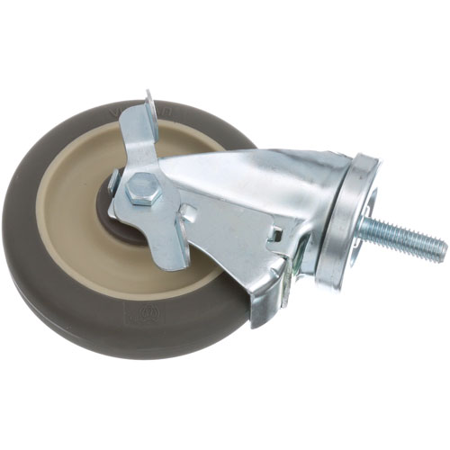 Frymaster 810-2405 Thrded Stem Caster W/BRK 5 W  1/2-13