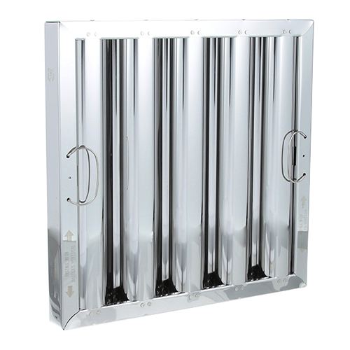 Component Hardware Group CHGF50-1616HD 16x16 S/S Baffle Hood Filter, Type 6