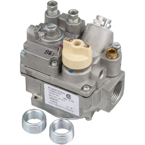 Vulcan Hart 412196-00G17 3/4" FPT Natural Gas Safety Bleed Gas Actuator W/ Pilot 300,000 BTU