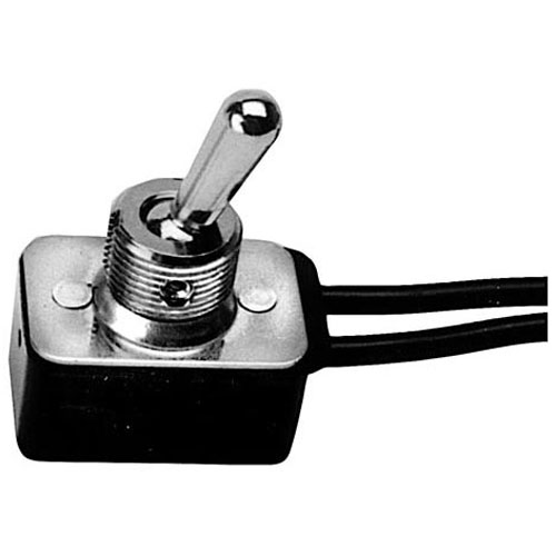 Lincoln 000717SP Toggle Switch SPST, 8A/125V, 4A/250V, 2-Wire Leads"