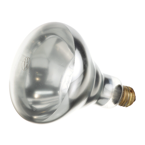 Hatco 02.30.100.00 Clear Heat Lamp PTFE Coated, 230V/250W