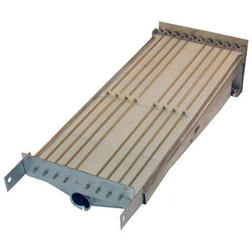 Garland 1035198 Infrared Burner W/1.5" Extensions 15" X 6-1/4" Steel