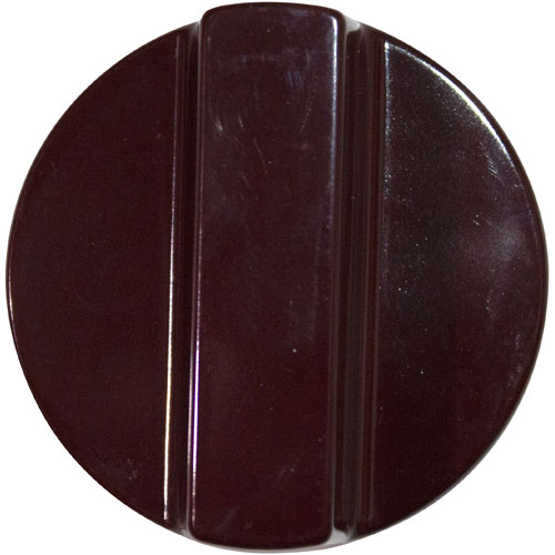 Hobart 499595-1 2-1/2" DIA.Burner Red Knob W/ 1/4"D Stem
