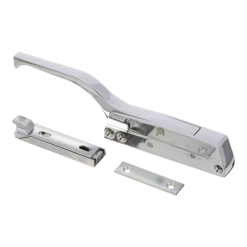 Hatco 04-26-001-00 Magnetic Latch with Strike Curved Handle W/O Lock, Length 10-1/2" Width 1"