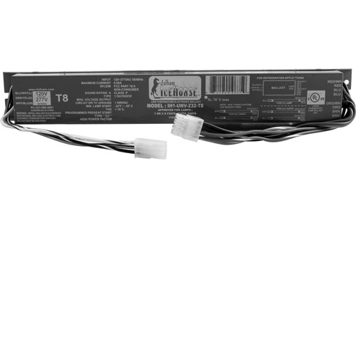 Anthony 60-13078-0002 Dual-Lamp Ballast Universal 0.85A 40W 120-277V AC Plastic Blue