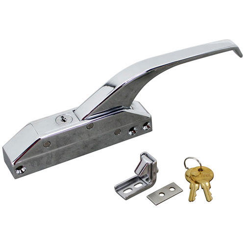 Component Hardware Group R35-1105-XC  Offset  Latch Handle W/ Strike & Lock