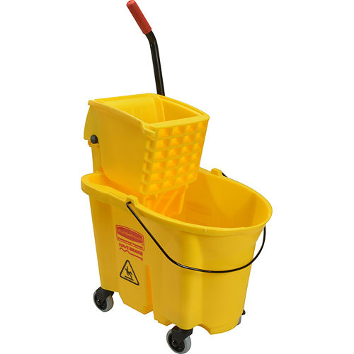 Rubbermaid RBMD758088 WaveBrake Mop Bucket Set W/Wringer