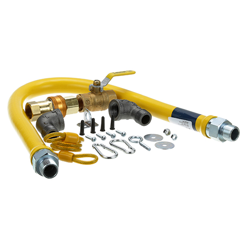 Dormont 68005956 Gas Hose Kit 3/4" X 36" Stainless Steel
