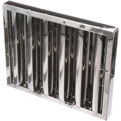 Component Hardware Group FR51-1620-H Hoold Filter, Type6, 16 X 20 X 2;1620HRSS, Stainless Steel, BTM Bracket