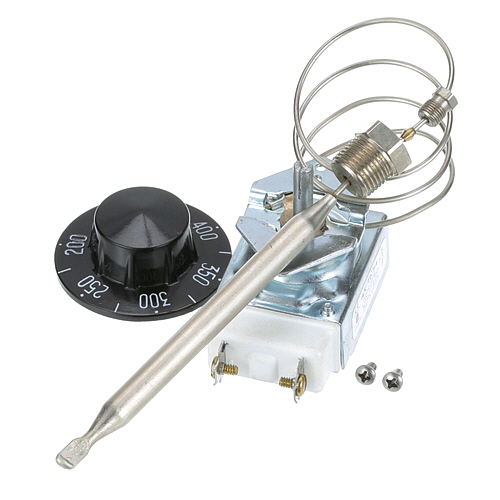 Hobart 411506-00008 Thermostat Kit W/ Knob And Screws, Rx, 200-400F,