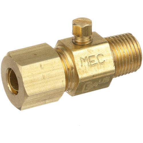 Cecilware F019A Pilot Adjustment Valve W/1/8" MPT X 1/4" CCT, 1-3/16" Width
