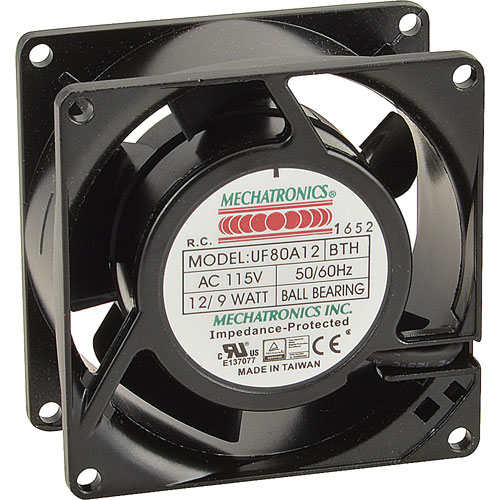 Antunes 4000210 Fan,Axial (3-1/8"Sq, 115V, 9W)