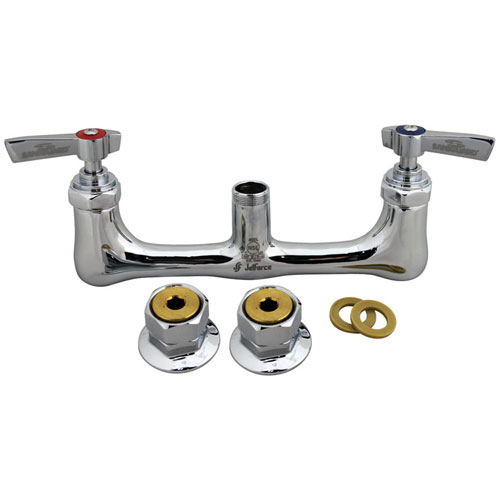 Component Hardware Group KN54-Y001-01 Heavy-Duty Wall Faucet Base 8" Centers