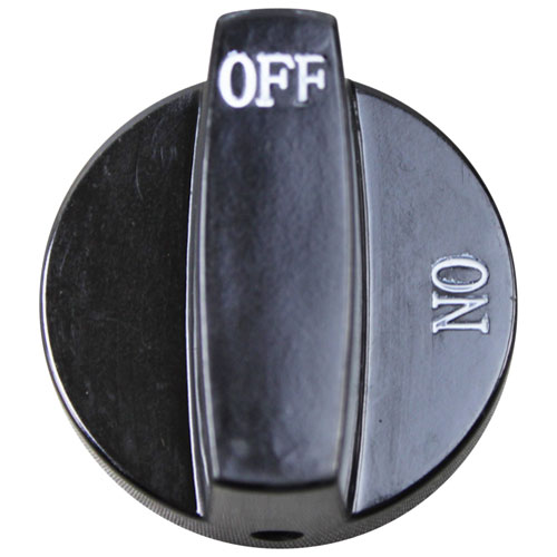 Southbend 1652 Broiler Black Knob, 2" Dia, Off-On
