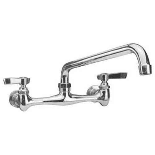 Fisher Manufacturing FIS60801 12" Spout Stainless Steel Wall Faucet