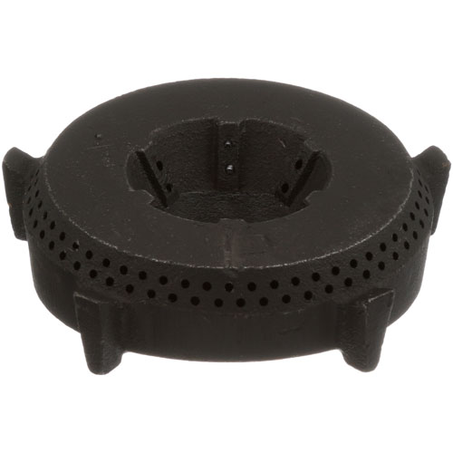 Hobart 714277 Cast Iron Burner Head 4-1/4" DIA, 4 Protrusions Around Head, 2" CTRS MT