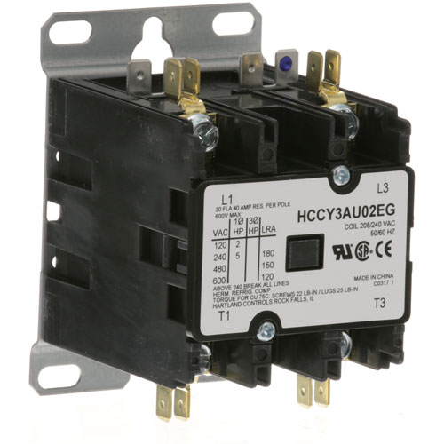 Southbend 1161525 Contactor 2P 30/40A 208/240V