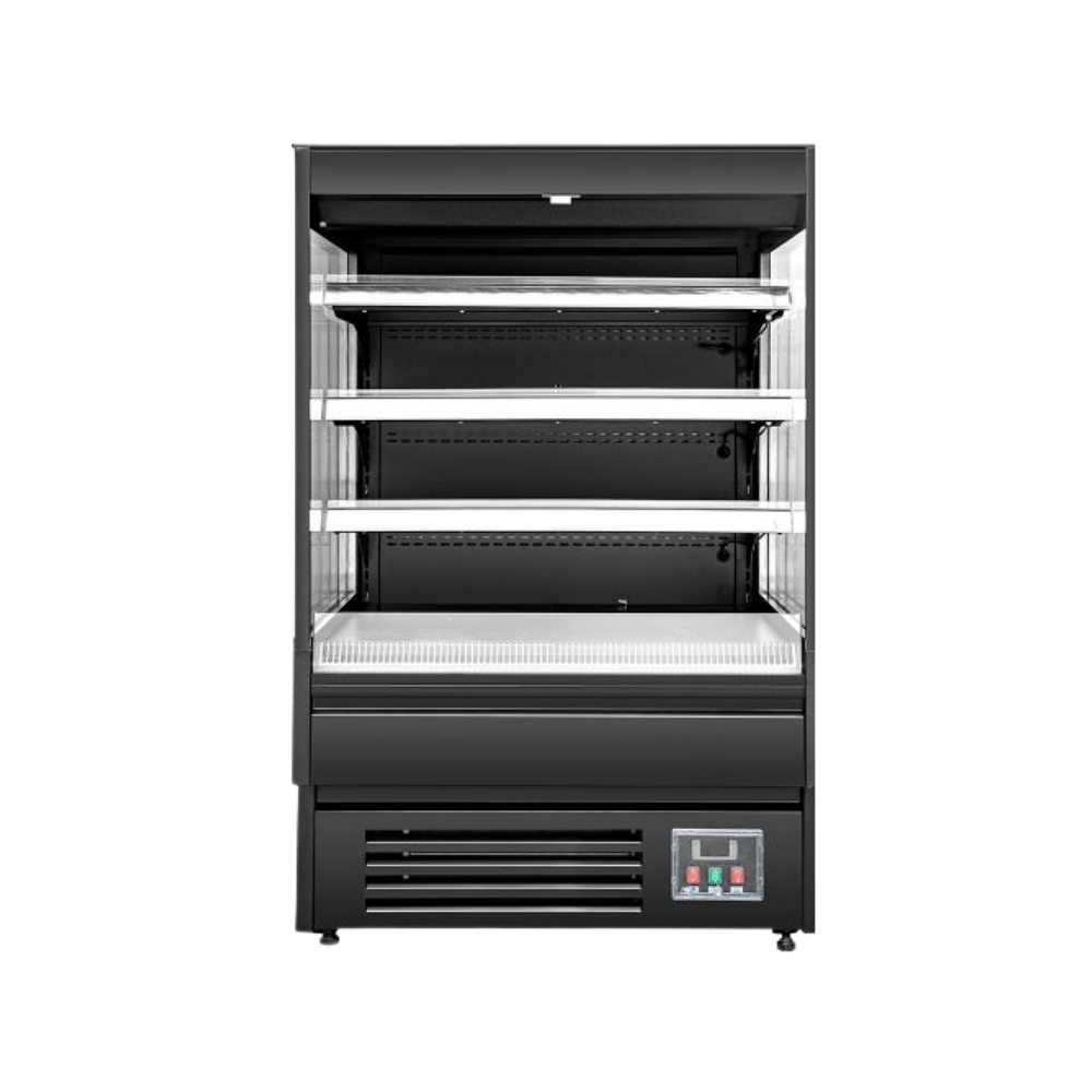 VITLIFE Commercial VKMD-P0970SS 36" Self-Serve Open Air Merchandiser Cooler 14.7 cu. Ft.