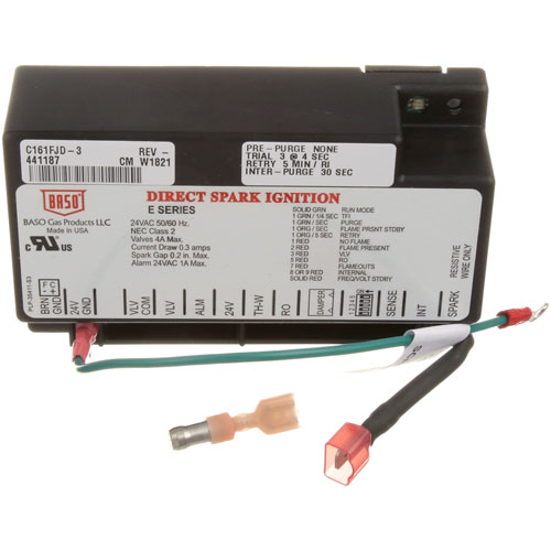 Johnson Controls 720BAD-2 Direct Spark Ignition Control Module 24V